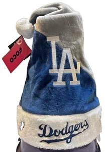 MLB Los Angeles Dodgers Holiday Santa Hat - Picture 1 of 9