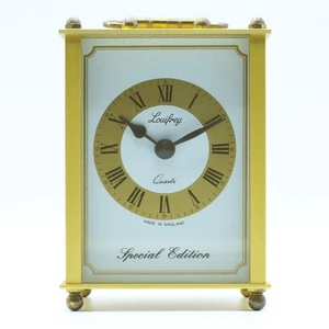 Louifrey Quartz Carriage Clock - Special Edition – Vintage - Brass - Working - Picture 1 of 7