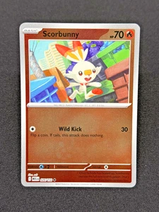 Scorbunny 026/132 Reverse Holo - ME01: Mega Evolution Pokémon TCG - NM - Picture 1 of 2