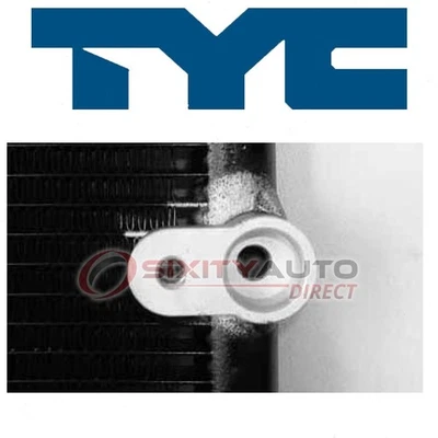 TYC AC Condenser for 2007-2013 Acura MDX AC Air Conditioning Heating bs - Imagem 1 de 4
