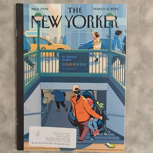 The New Yorker Magazine March 31 2025 Upstairs Downstairs 100th Issue - Picture 1 of 2