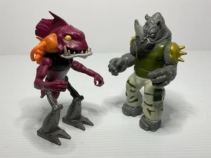 Set asso di pesce TMNT 2014 rinoceronte e TMNT 2012 - Foto 1 di 10