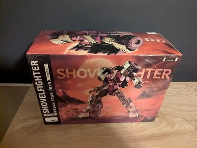 Complete/open box Dream Star Toys DS-001 Shovel Fighter Transformers Scrapper - Image 1 of 4