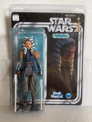 "Figura de acción Jumbo Gentle Giant The Mandalorian 12"" Star Wars Ahsoka Tano sin usar, en caja" Foto 1 de 4