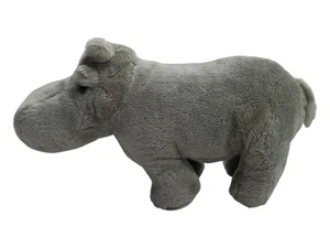 Vintage 1979 Plush Hippo by Dakin, Horacio #31-1259, made in Korea, 14” Long - Picture 1 of 11