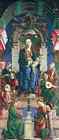 Tura Cosme Lippi Filippino The Virgin And Child Enthroned A4 Print
