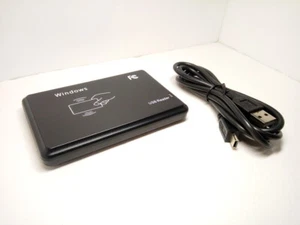 Lector de tarjetas inteligentes USB RFID 125 Khz Sensor de proximidad portátil sin contacto EM4100 - Imagen 1 de 10