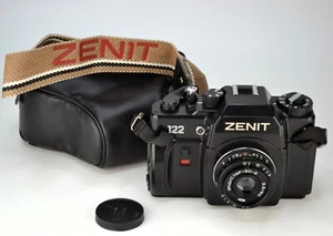 1993 NEAR EXC USSR "ZENIT-122" SLR camera + INDUSTAR-50-2 lens, f3.5/50, M42 (6) - Picture 1 of 10