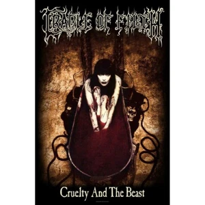 Cradle Of Filth 'Cruelty And The Beast' Printed Flag - NEW textile poster - Picture 1 of 1