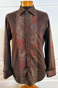 JHANE BARNES Gorgeous Colors Unique Pattern Masterpiece Shirt - Mint - XL - Picture 1 of 14