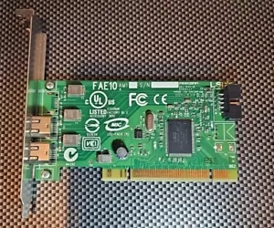 DP/N 0H924H Dell Desktop 2 Port IEEE-1394 FireWire PCI Karte - Bild 1 von 5