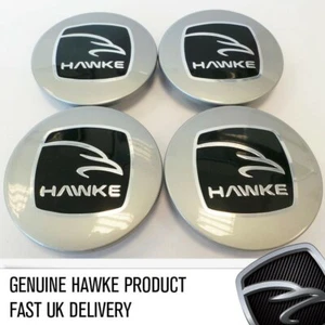 Alloy Wheel Centre Caps Silver Range Rover Land Rover L494 L405 Disco HAWKE - Picture 1 of 2