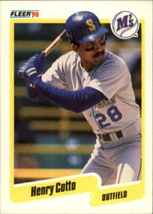 1990 Henry Cotto Fleer Baseball Card #511 - Picture 1 of 2