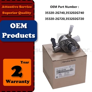 OEM High Pressure Fuel Pump For Hyundai Sonata Kia Sorento 2.4L 11-16 353202G740 - Picture 1 of 12