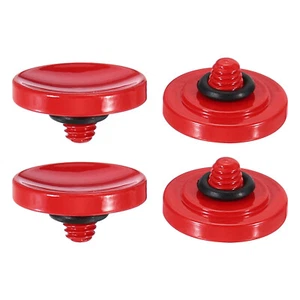 Obturateur Libération Bouton, 4 Set Caméra Obturateur Bouton Concave Rouge - Photo 1/6