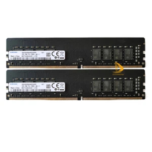 32GB Samsung 2x 16GB 2RX8 PC4-2666V DDR4 21300MHz CL19 DIMM Desktop Memory RAM % - Picture 1 of 9