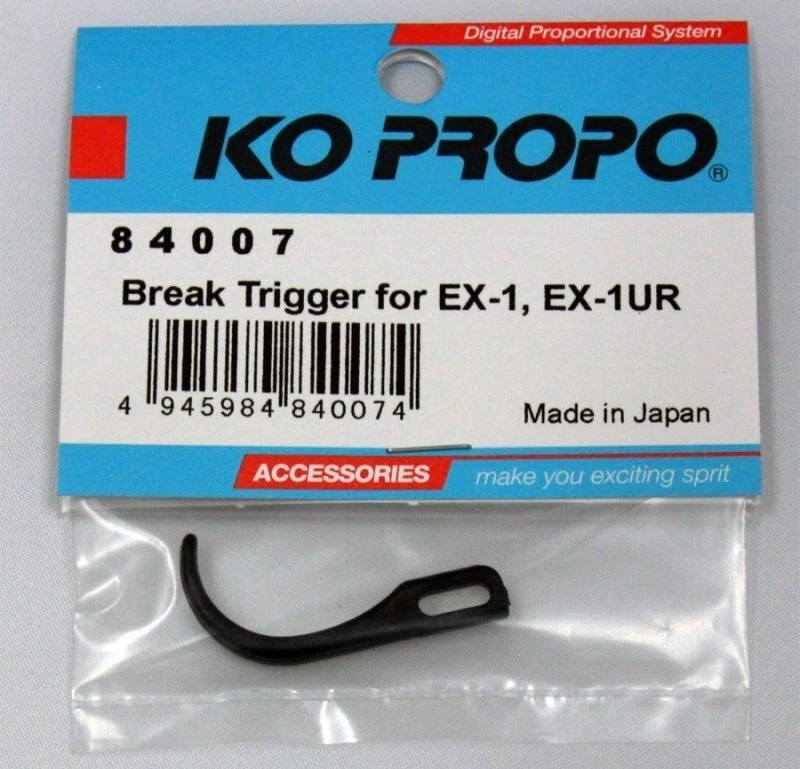 Ko Propo 84007 Break Trigger for EX-1 Mars/EX-1UR Transmitter RC Spare Parts - Image 1 of 1