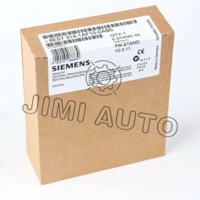6ES7314-1AF10-0AB0 Siemens SIMATIC S7 300 CPU 314 PLC Module Expedited Shipping - Image 1 of 4