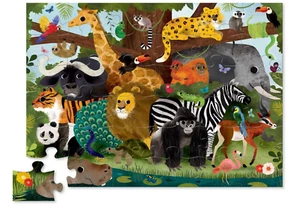 Rocodile Creek - Jungle Friends - Rompecabezas de piso de 36 piezas | NUEVO caja abierta - Imagen 1 de 7