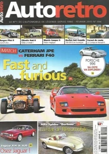 AUTO RETRO N°394 MORGAN +8 / CITROEN AMI 8 / BERLIET GAZELLE / MORRIS COOPER S - Foto 1 di 2