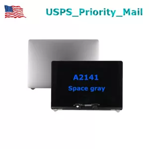 Space Gray LCD Display Screen+Top Cover For MacBook Pro 16" 2019 A2141 EMC 3347 - Picture 1 of 9
