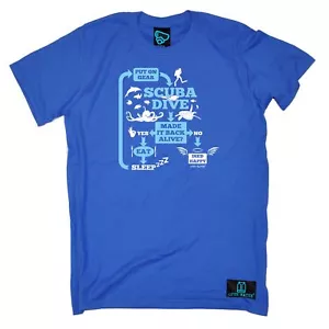 CAMISETA Diving Made It Back Alive Repeat Buzo Divertido Regalo de Cumpleaños - Imagen 1 de 33
