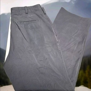 Nike Golf Herren Hose Grau Regular Fit Flat Front Dri Fit Größe (34 X 30)... - Bild 1 von 5