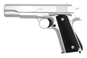 Softair Airsoft Pistole 1:1 20cm Metall 6mm unter 0,5 Joule 14+ Jahre + 1000 BBs - Bild 1 von 8
