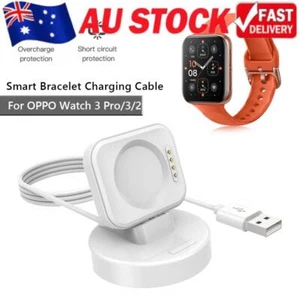 2 in 1 100cm Phone Holder Watch Charger Cradle for OPPO Watch 3 Pro/3/2 (White) - Photo 1 sur 12