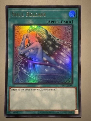 YUGIOH SOUL RELEASE ASIA ENGLISH EDITION 24AT-AE301 TOURNAMENT PACK (LOST ART) - Image 1 of 3