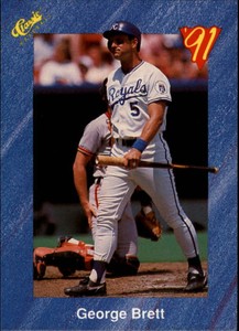 1991 Classic I Baseball Card #T46 George Brett