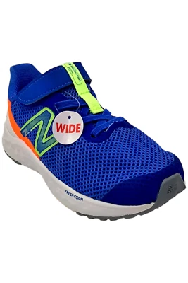 Zapatilla deportiva New Balance para niños pequeños Arishi Fresh Foam v4 lapislázuli/lima Foto 1 de 3