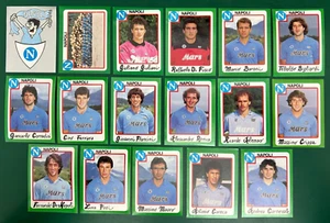 LOTTO DI 17 FIGURINE FLASH EUROFLASH CALCIOFLASH 90 1989-90 1989-90 NAPOLI NUOVE - Picture 1 of 1