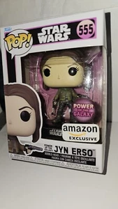 Funko Pop! Star Wars: Jyn Erso #555 Power of the Galaxy, Amazon Exclusive - Picture 1 of 9