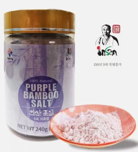 Marca INSAN) Ultimate Purple 9 veces sal de bambú tostada (polvo) 240 g - Imagen 1 de 5