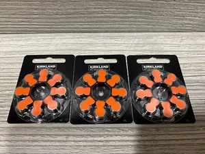 (24) Kirkland Zinc Prem Hearing Aid Button Batteries Size 13 Expired 11/21/21 - Picture 1 of 8