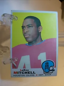 1969 Topps Football Card #183 Leroy Mitchell (83675) - Picture 1 of 2