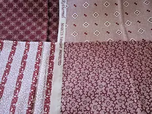 F5153, Rare, Judie Rothermel, 1800's reproductions, your choice, fat quarters, - Picture 1 of 5