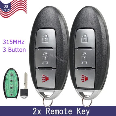 2 For 03 2004 2005 2006 2007 2008 Infiniti FX35 FX45 Keyless Remote Key Fob 3BTN - Image 1 of 4
