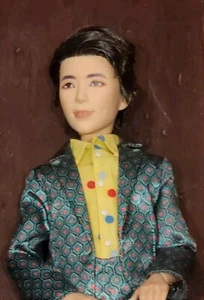 Muñeca BTS RM Mattel 2019 traje azul metálico suelto - Imagen 1 de 5