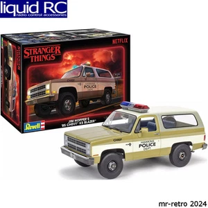 Revell 145589090 1/25 Jim Hopper s 85 K5 Chevy Blazer - Stranger Things - Picture 1 of 1