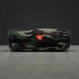 JBL Flip 4 Tragbarer Wasserdichter Lautsprecher Camo Getestet Funktioniert - Bild 1 von 5