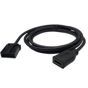 HDMI E Type To AM HD Video Cable Audio Adapter For Car Digital Monitor - Picture 1 of 7