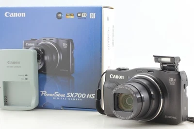 Read [NEAR MINT w/Box] Canon PowerShot SX700 HS 16.1MP Black Camera From Japan - Image 1 of 4