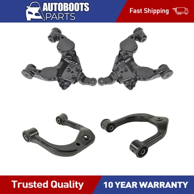 Juego de 4 brazos de control delanteros (superior + inferior) para Toyota Tundra 2004-2006 NUEVO Foto 1 de 4