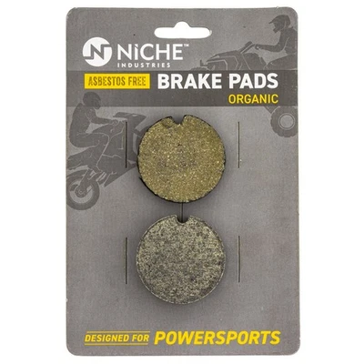 NICHE Brake Pad Set Arctic Cat Z 370 Bearcat Jag 440 Panther 370 Rear Organic - Image 1 of 4