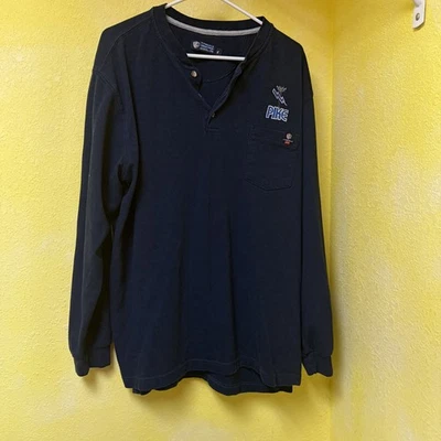 Tyndale AR FR Arc-Rated Flame Resistant 男式 XL 底层衬衫 CAT2 海军蓝 — 第 1/3 张图片