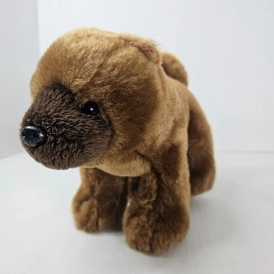Ganz Webkinz Chow Chow Dog Plush HM415 Brown Puppy Stuffed Animal Toy NO CODE - Image 1 of 4
