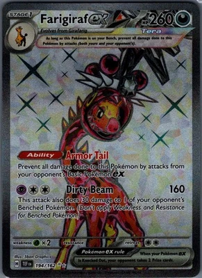 Farigiraf ex - Ultra Rare SV05: Temporal Forces 194/162 NM - Image 1 of 2