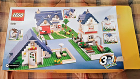 LEGO CREATOR 5891 - three progects House, Retired -Manuals & box